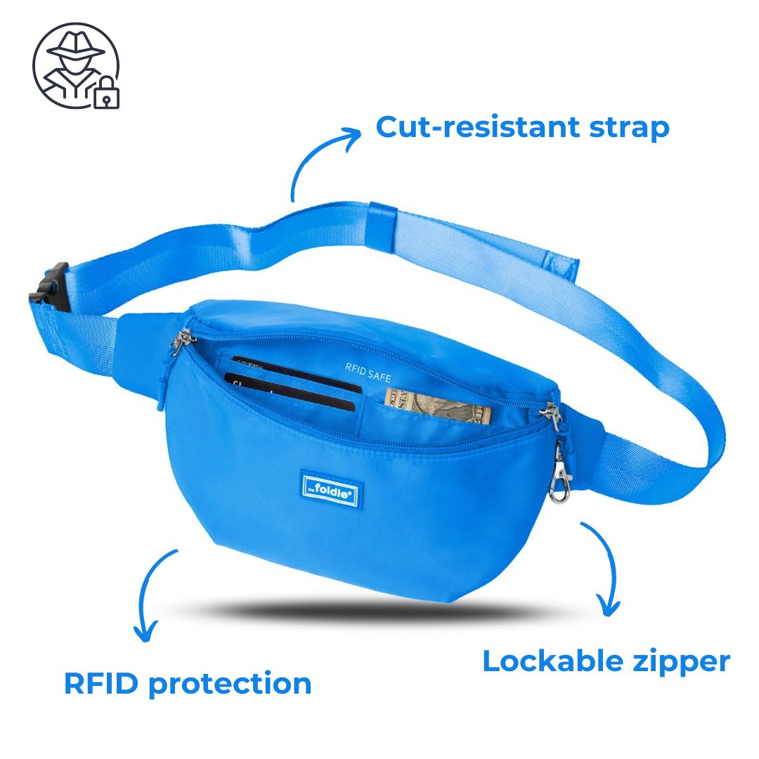 Crossbody,Azure Blue