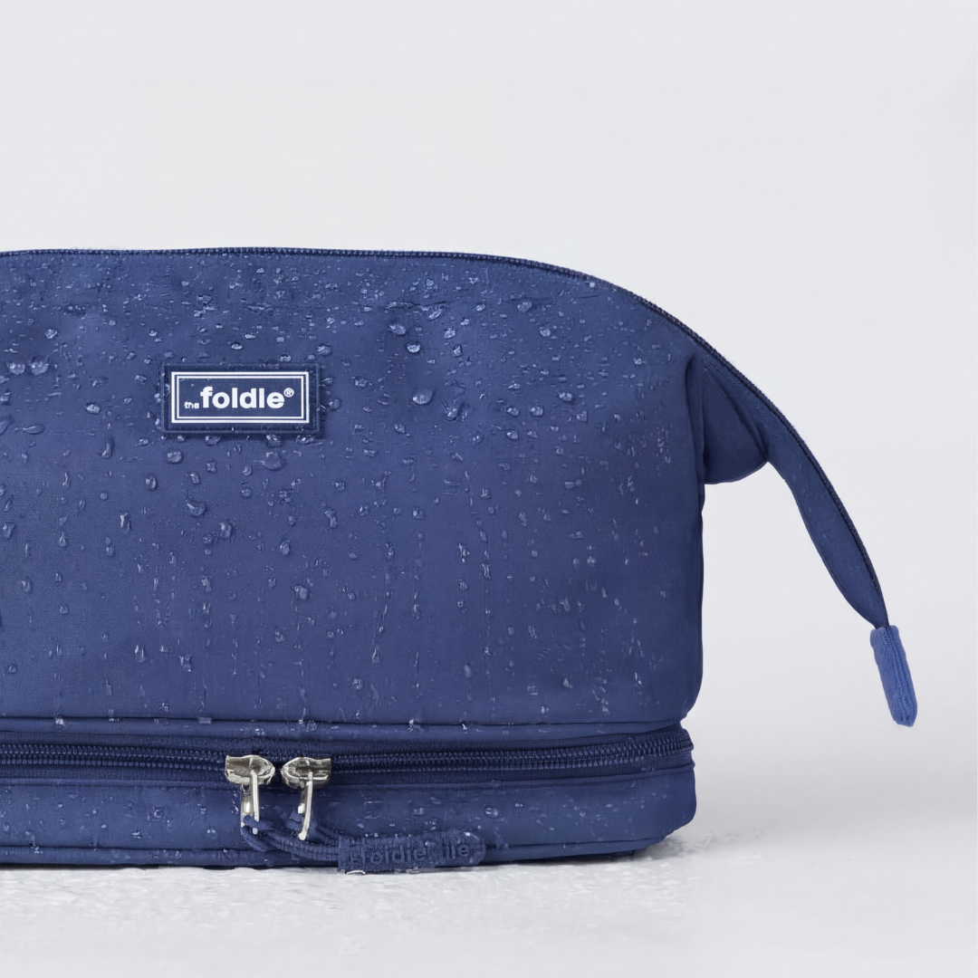 best women's toiletry bag for travel australia The Foldie® Toiletry Bag – The Foldie Australia