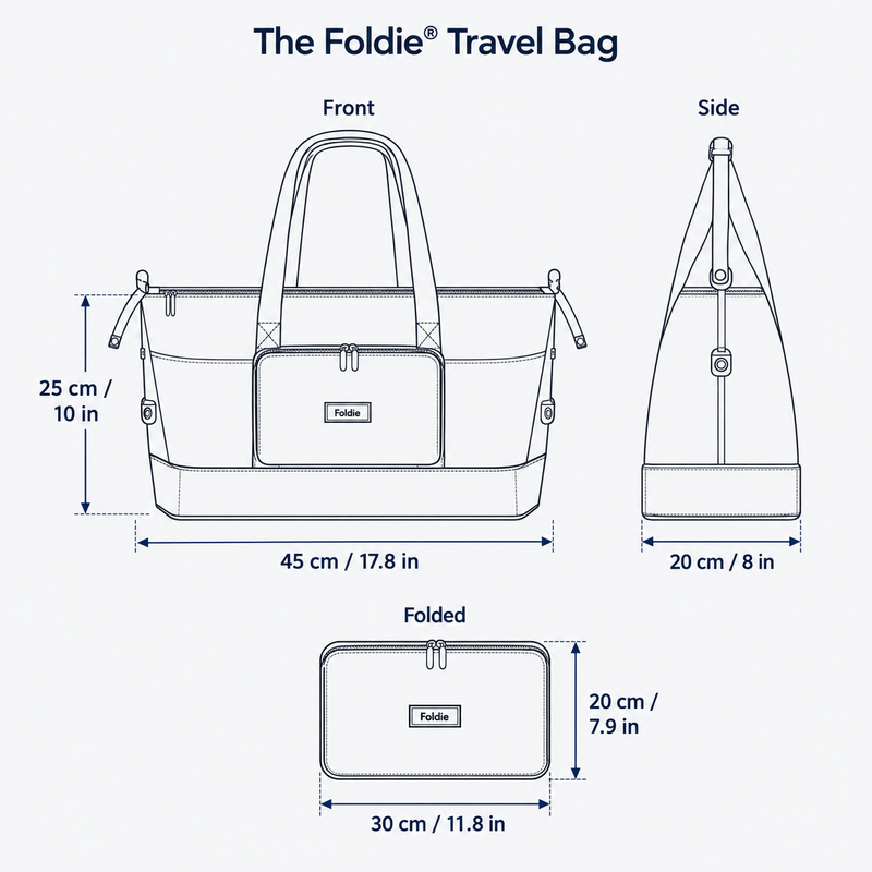 The Original Foldie® Travel Bag