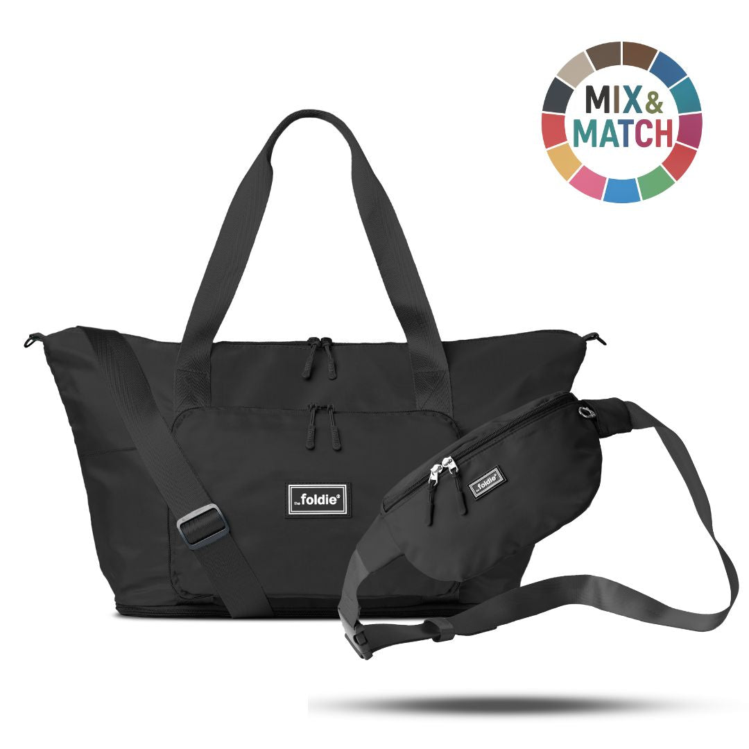 The Foldie® Travel Bag & Crossbody